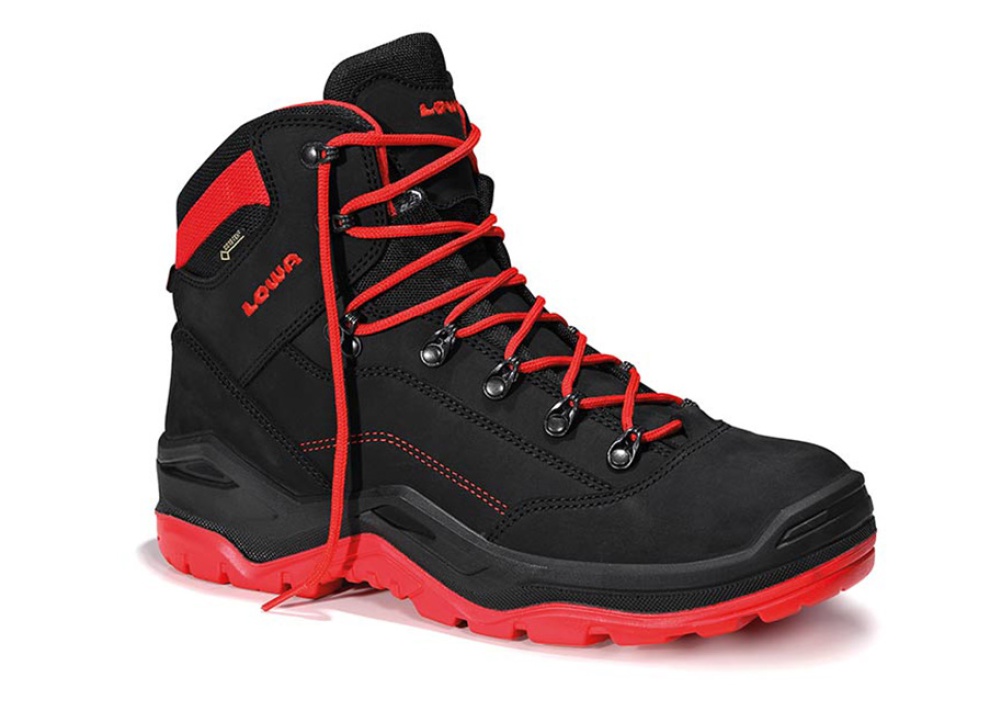 LOWA RENEGADE Work GTX® red Mid S3S CI