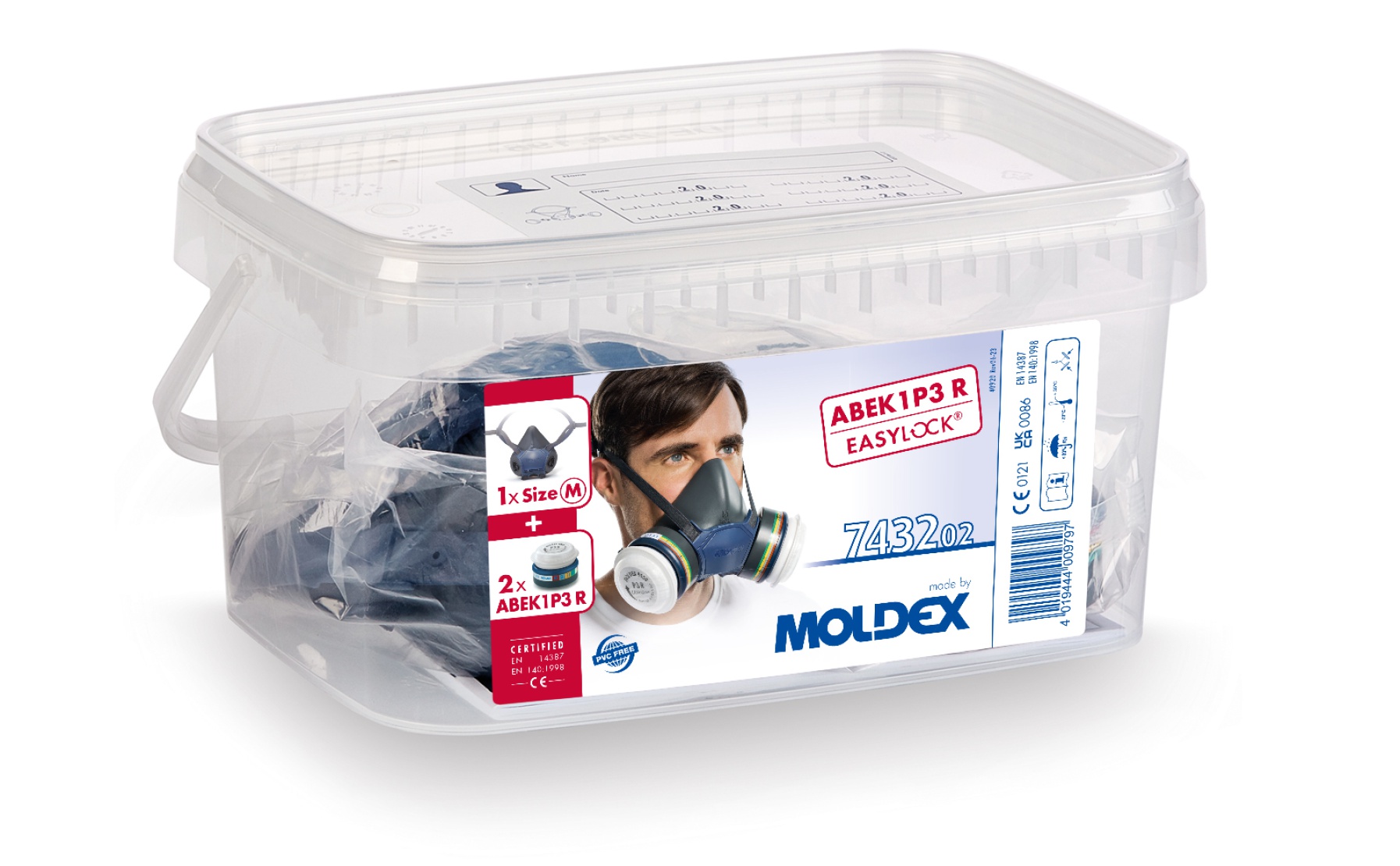 Moldex Atemschutzbox ABEK1P3 R