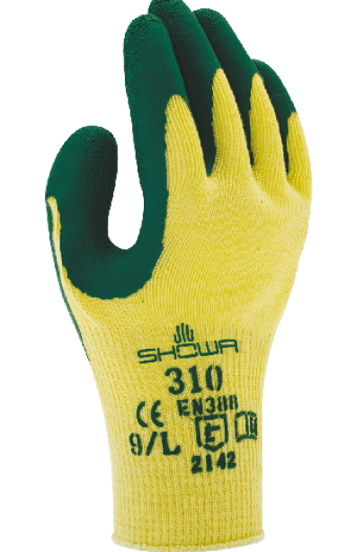 SHOWA Grip gelb/grün