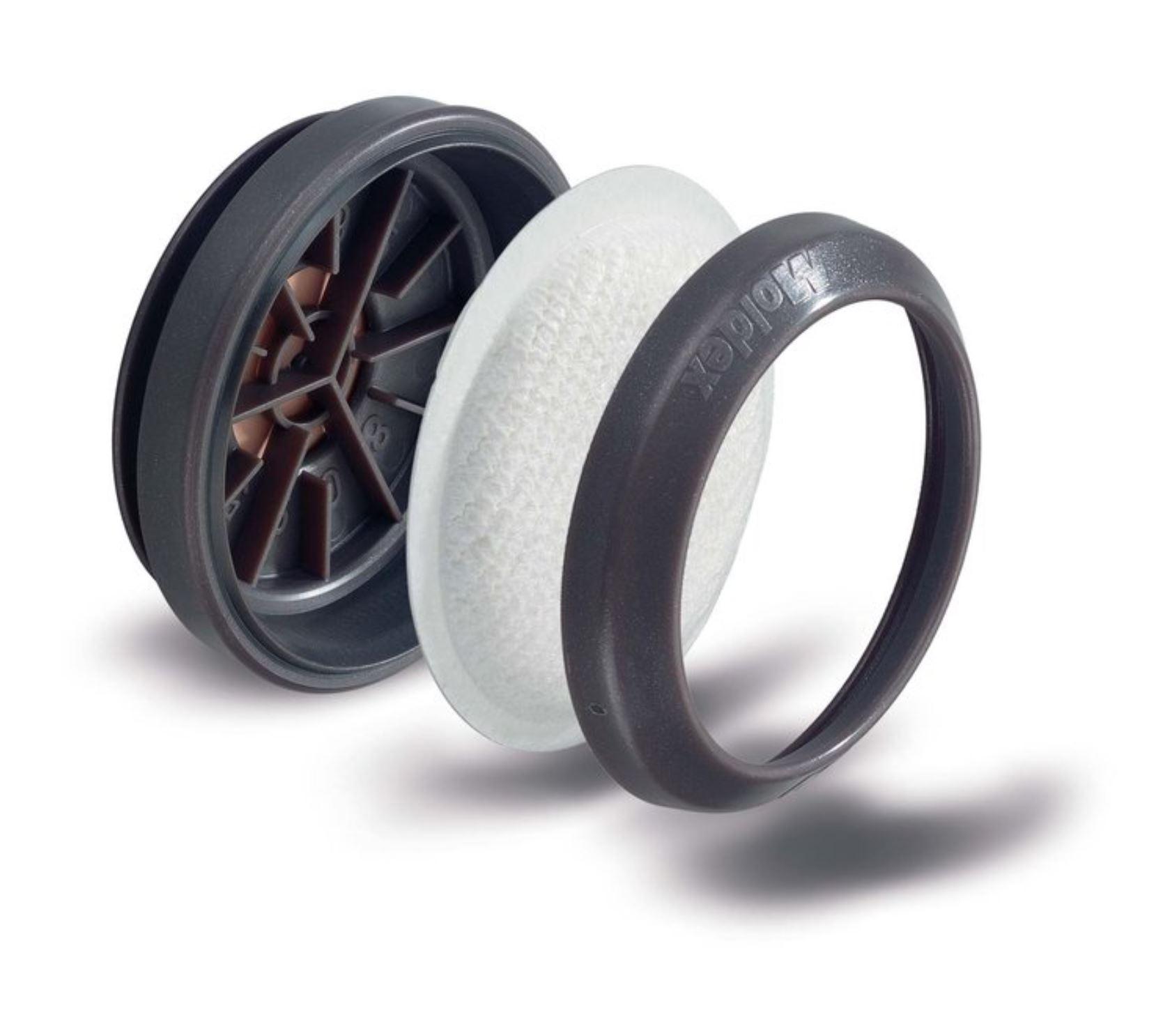 Moldex, Adapter zur Montage des Partikelfilters direkt auf den Maskenkörper, Serie 8000