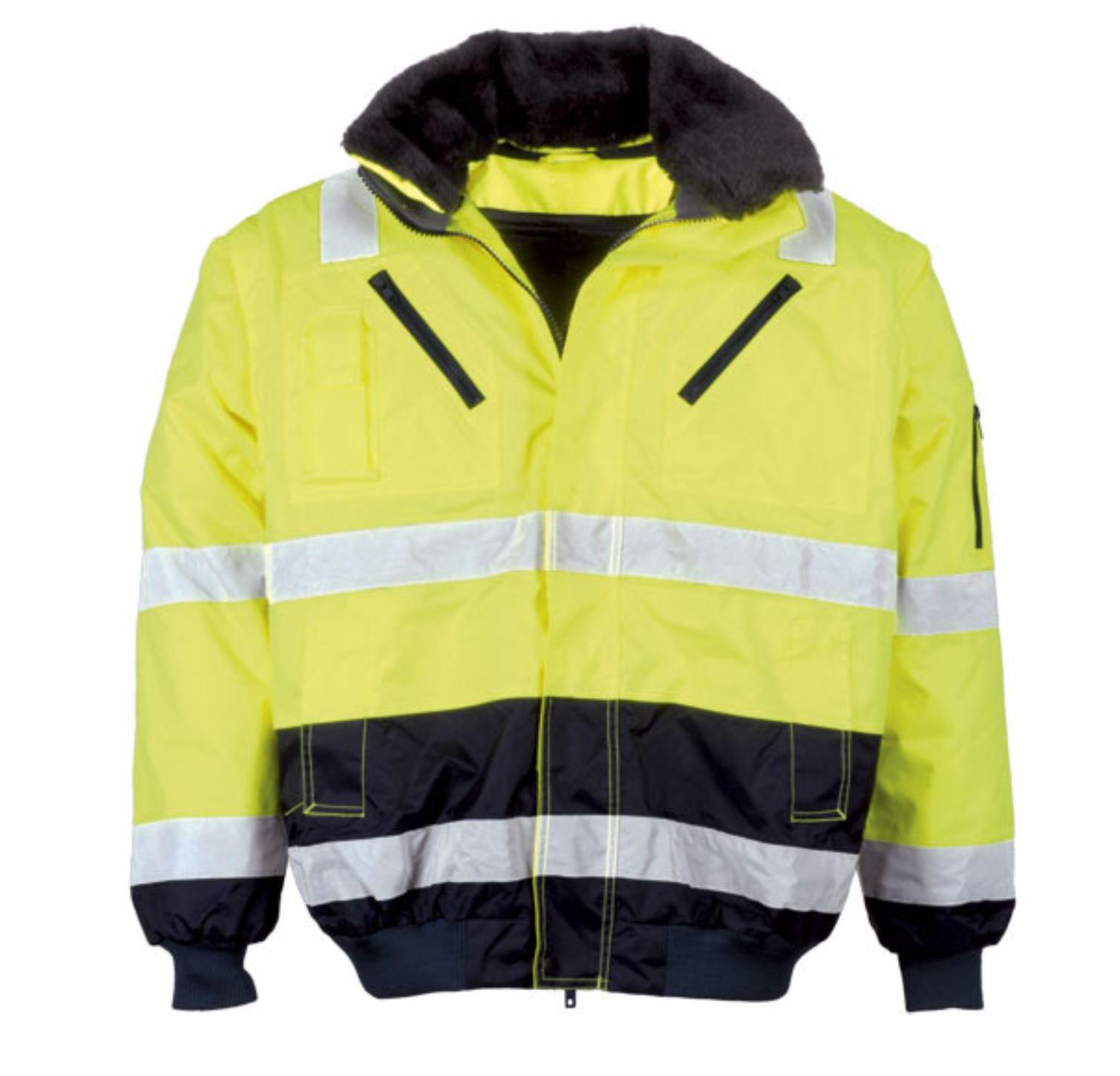 Multifunktionale Pilotenwarnschutzjacke EN 471 und EN 343 n/m