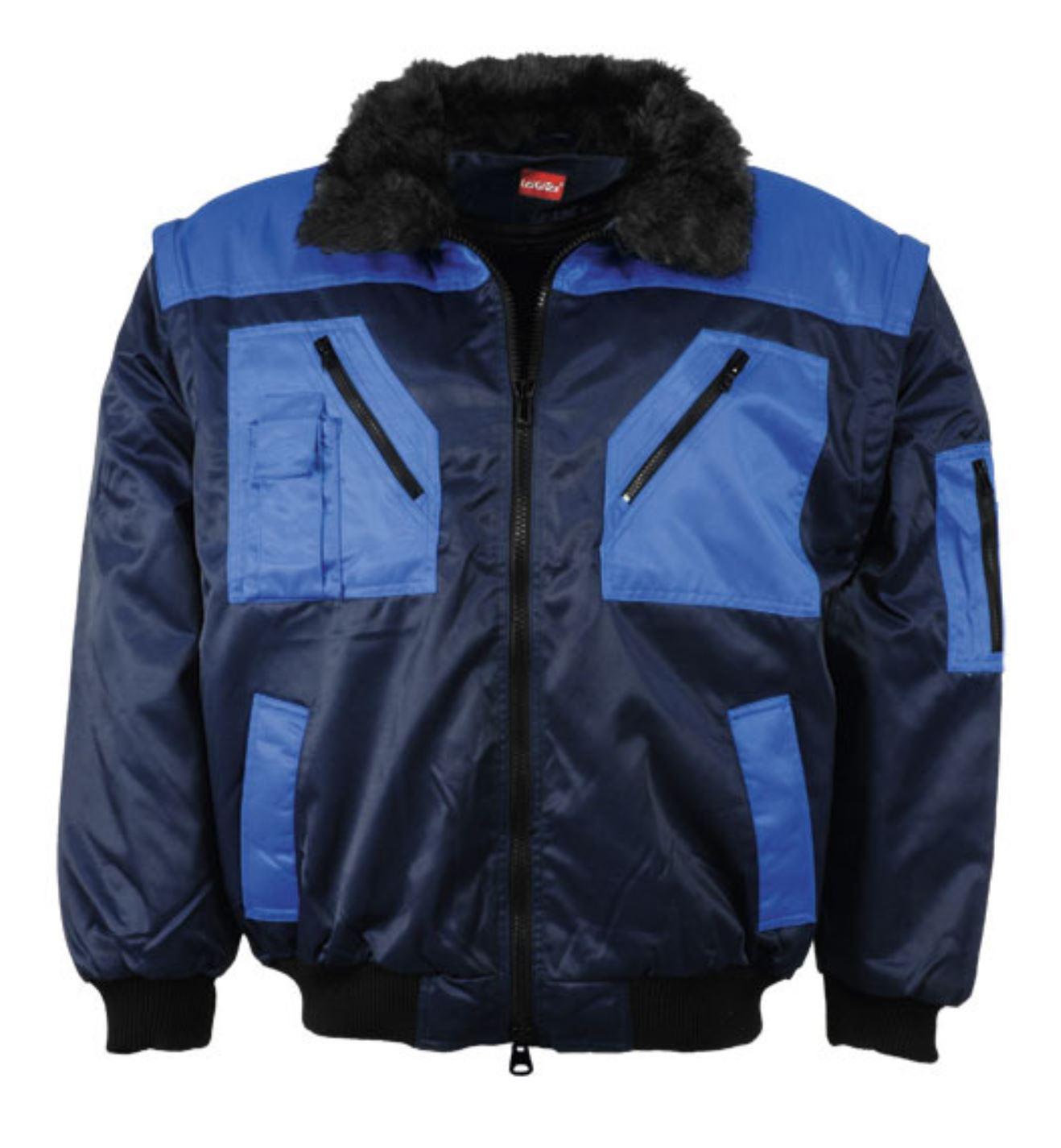 Pilotenjacke (mit abnehmbaren Ärmeln)
